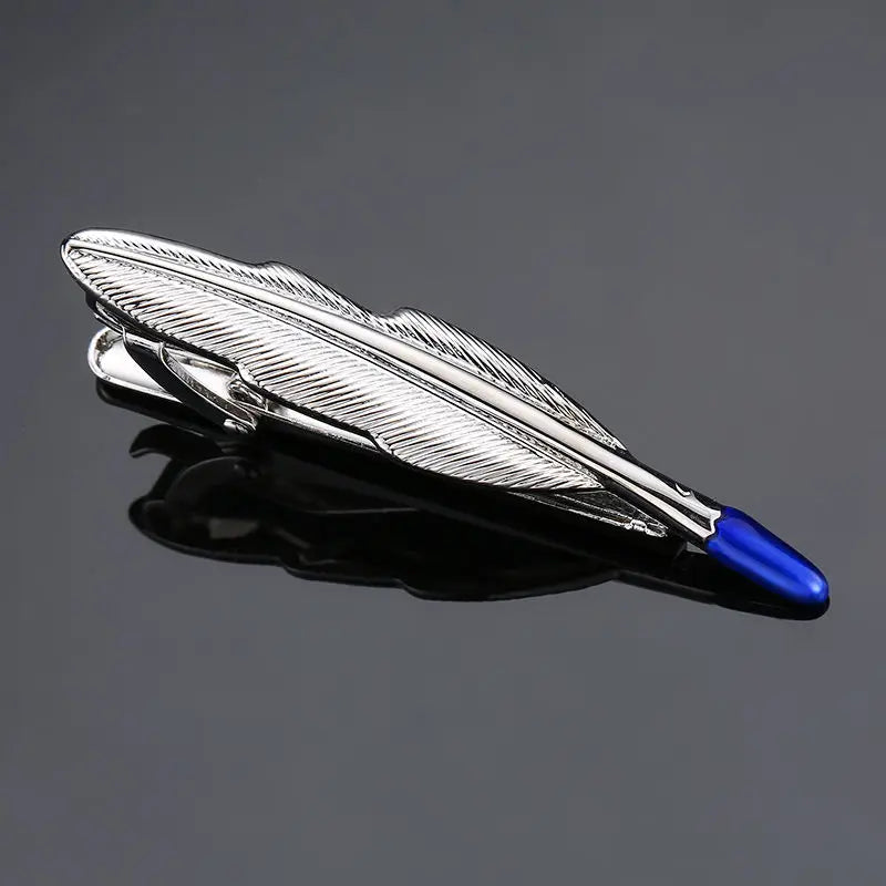 31 high quality aircraft tie clip brand new fashion laser metal machine gun tie clip pin men's Tie Wedding Shirt badge gift